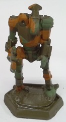 Mechwarrior Pewter 20-780 Axm-1m Axeman By B.Charrettle: 2pcs: 65 tons: V1